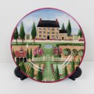 Block Country Village Salad Plate Spring Scene from the Brock Gear Line