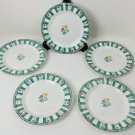 Majesticware by Oneida Chelsea Square Set of 5 Salad Plates + 1 soup bowl