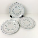 Hearthside Chantilly Fleur de Lune Set of 3 Salad Plates 7 3/4" ECU