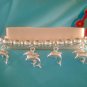 Diving Dolphins Dolphin Charm Bracelet