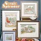 Scenic Splendor 'Gazebo Covered Bridges' Cross Stitch Leaflet