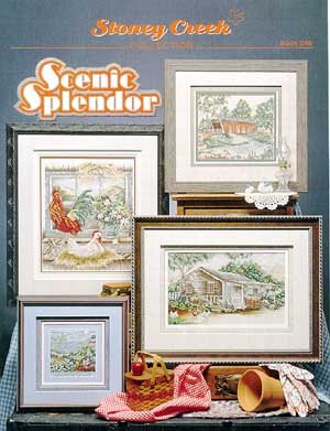 Scenic Splendor 'Gazebo Covered Bridges' Cross Stitch Leaflet