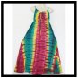 Tie dye Rainbow whit Yellow Red Long Maxi Hippie Gypsy Boho Summer COCKTAIL Dress S M L