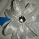 White Flower with BLUE Headband