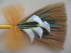 Calla Lily Wedding Jumping Broom