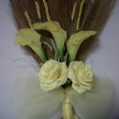 Yellow Delight Wedding Broom