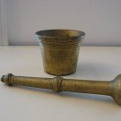18th Century Heavyweight Bell Metal Mortar & Pestle