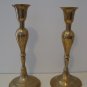 8 1/2 Solid Brass Candle Holders