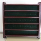 Rosewood Golf Ball Display Rack