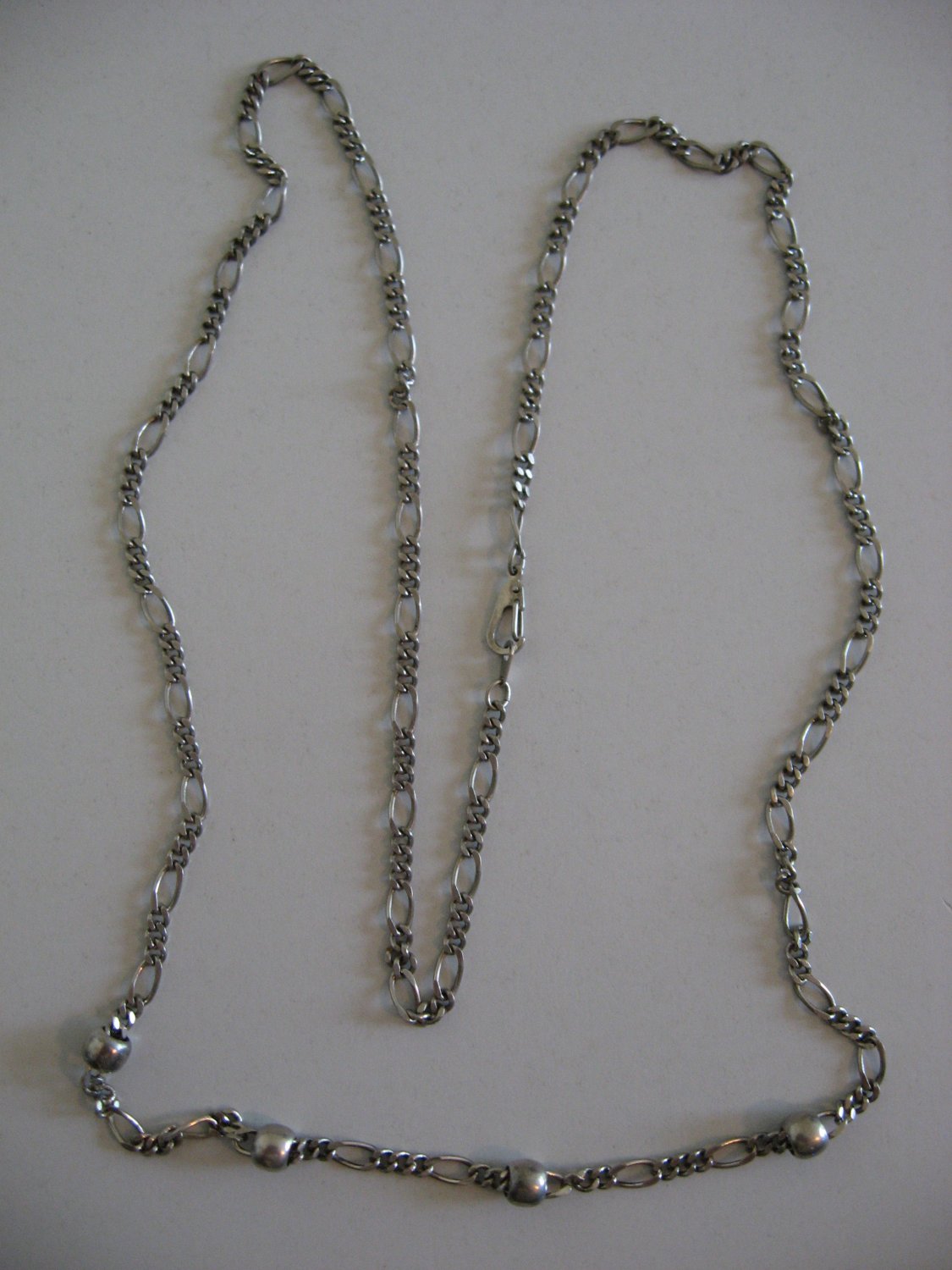 Silver Tone Birthstone Chain