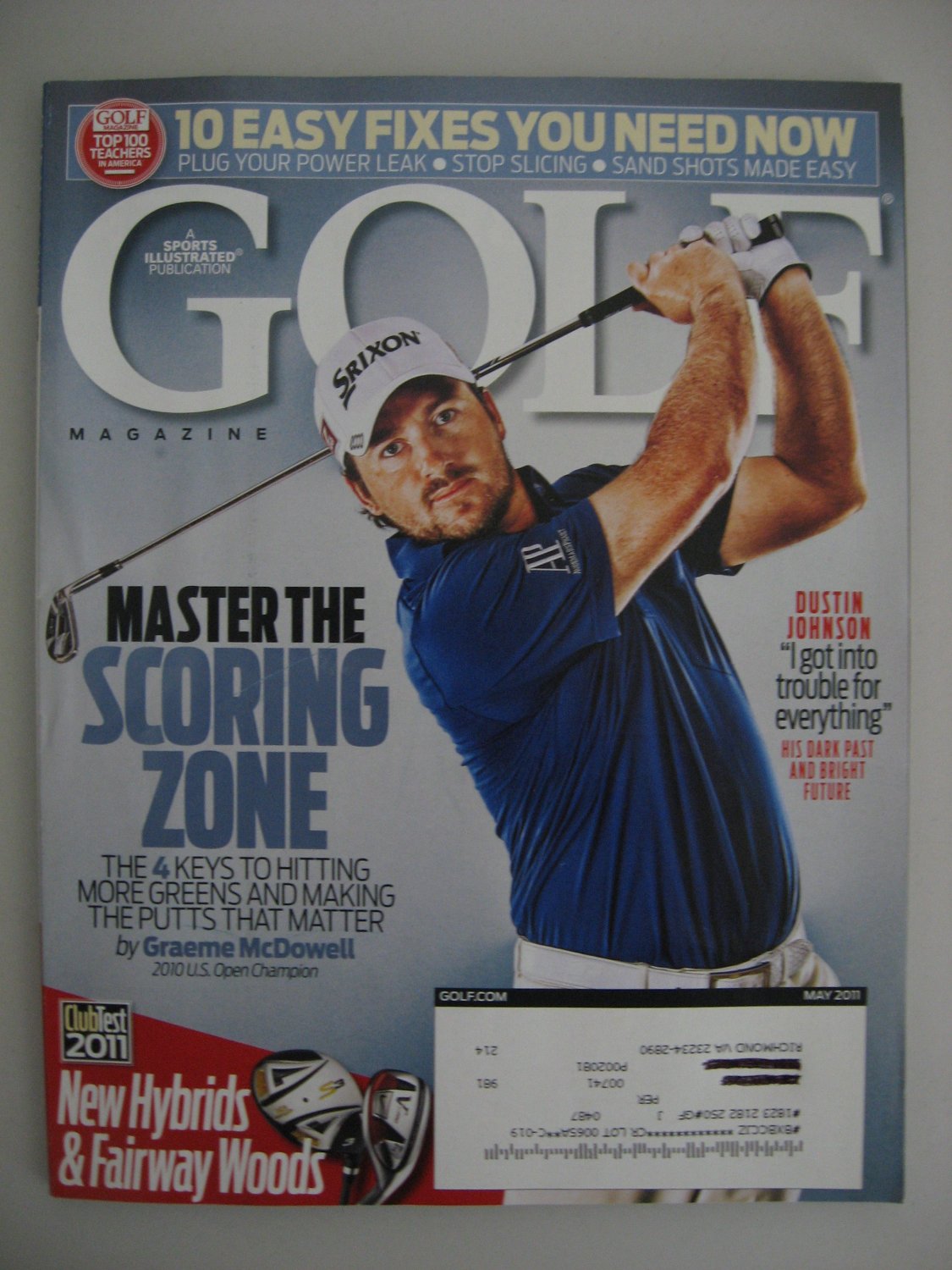 Golf Magazine - Back Issue