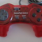 Gamepad Clear Red PlayStation Controller