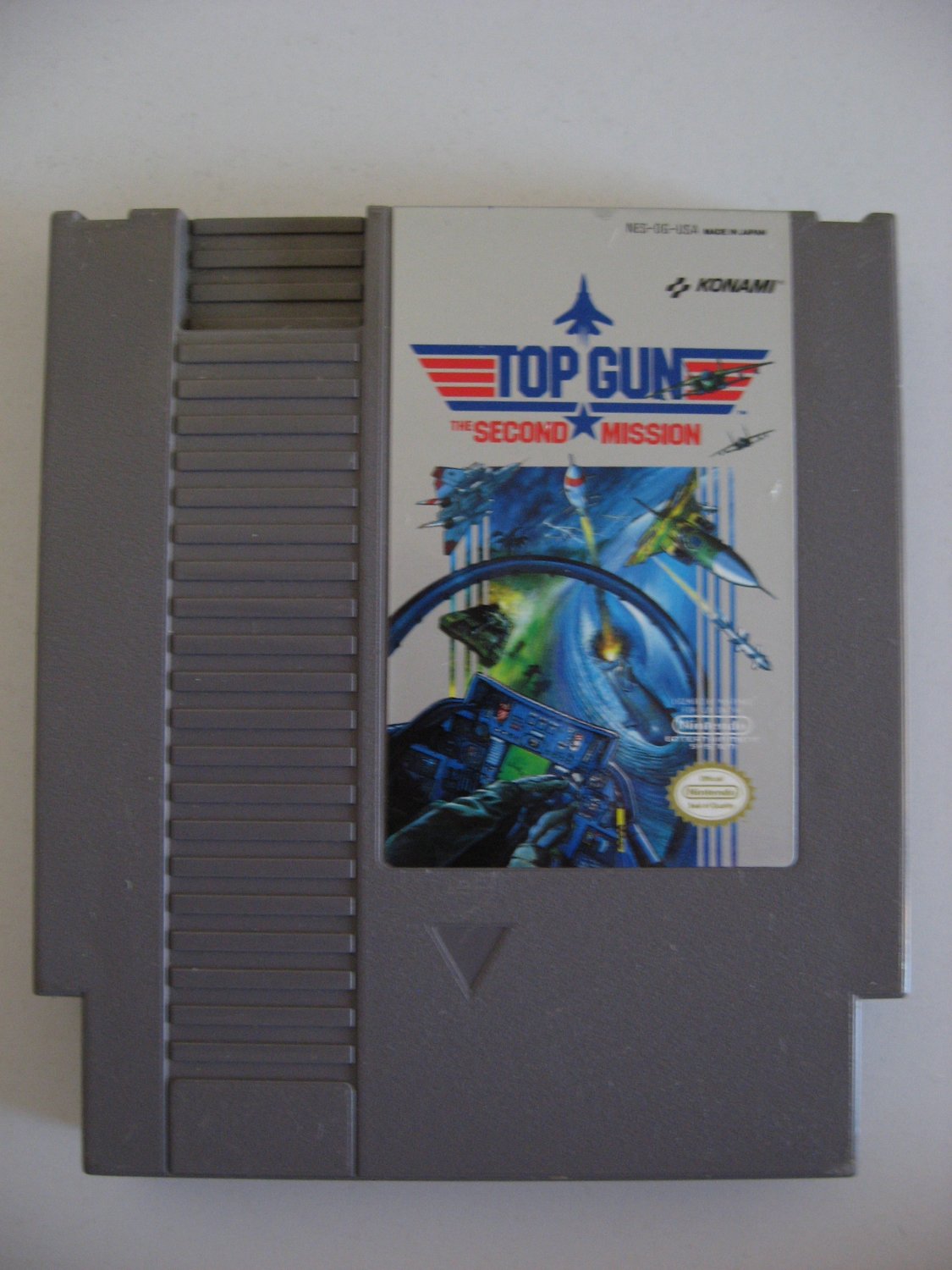 Top Gun Second Mission  -  Game Cartridge