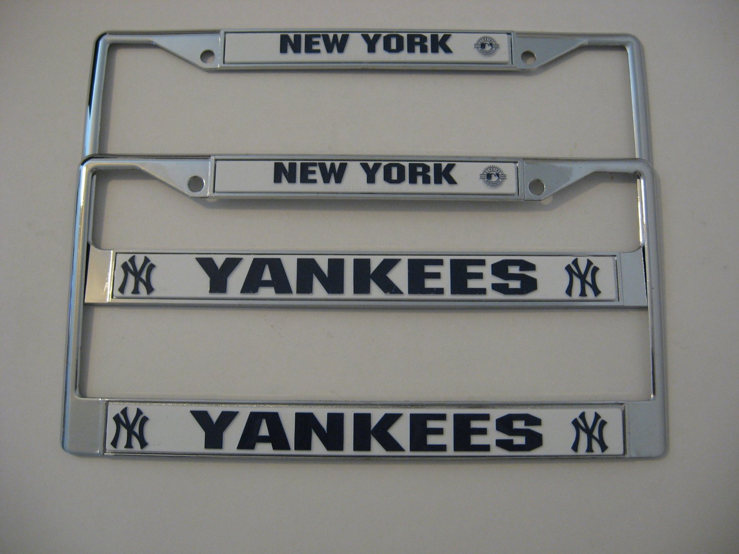 New York Yankees - Chrome License Plate