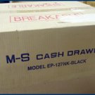 M-S Cash Drawer EP-127NK-B 18.8X15.2X3.94 NEW SEALED!