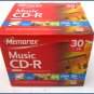 Memorex 40x CD-R Media 80 minutes 700MB 30 pack NEW