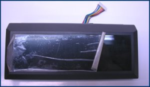 Partner Tech VFD Cusomer 2x20 9MM Rear Display CD-7220