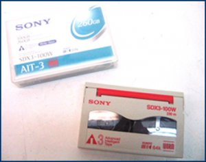 Sony 100/260GB AIT-3 WORM Tape Cartridge SDX3100W