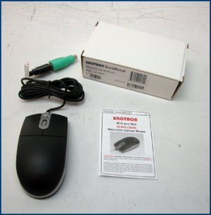 Unotron ScrollSeal Washable Mouse M10-B USB PS/2