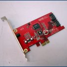 SIIG 2 port SATA2 PCI-E x1 Card SC-SAER12-S2