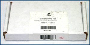 Corsair 1GB PC2-4200 ECC DDR2 DIMM CMSS1GBR72-400D2