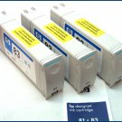 HP #83 DesignJet Light Cyan UV Ink Cartridge 3pk C5076A