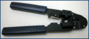 H Tools Modular Plug Crimps Strips & Cuts Tool HT-210C