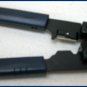 H Tools Modular Plug Crimps Strips & Cuts Tool HT-210C