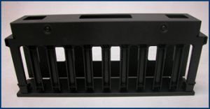 Panduit 2U Horizontal Cable Manager Hinged NCMHAEF2