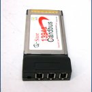 QPS Q-Stor 3 port FireWire PCMCIA Card QFASCB