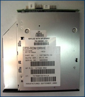 Compaq ProLiant DL320 G3 CD ROM Module 372703-B21