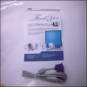 NEC Replacement RGB Video Signal Cable RGBCBL-PJPX