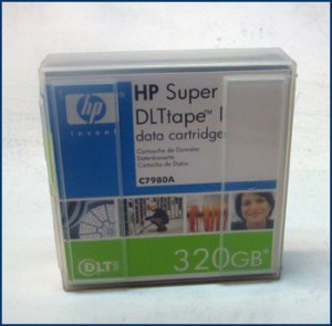 HP SDLT Super DLT Tape 320GB Cartridge C7980A