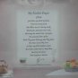 Kitchen Prayer Poem Personalized Windon In Kitcken background paper Free Shipping