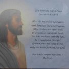 Bless This House Poem Personalized Jesus Background Paper Free Shipping