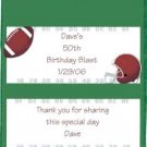 Personalized Footfall Hershey 1.55 oz Candy Wrapper Free Shipping