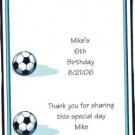 Soccer Personalized Hershey Candy Wrapper Free Shipping