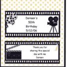HOLLYWOOD BIRTHDAY PERSONALIZED 1.55 OZ WRAPPER FREE SHIPPING