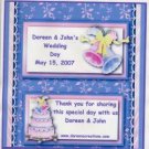 Wedding Personalized Hershey 1.55 oz Free Shipping