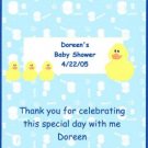 Ducks Boy Baby Shower Hershey 1.55 0z Free Shipping