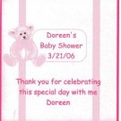 Pink Bear With Bow Hershey 1.55 0z Free Shipping