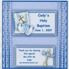 Baptism Boy Hershey 1.55 0z Free Shipping