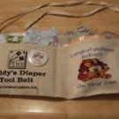 Personalized Daddy Diaper Tool Belt Free Shipping