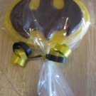 Chocolate Batman Lollipop Free Shipping