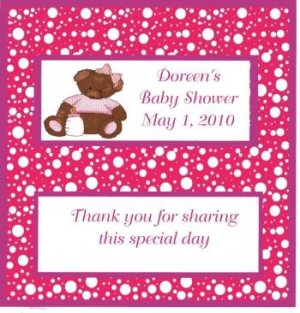 Baby Shower Candy Wrapper Free Ship