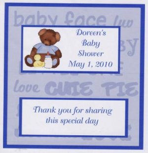 Baby Shower Candy Wrapper Free Ship