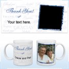 11oz White Ceramic Mug - Thank You