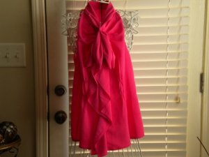 Pixie Hopkins Pink Ruffled Blouse Top Size L $88 NEW
