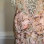 Dressbarn Brown Peach Multi Women Summer Dress Size 16