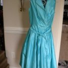 K Studio Turquoise Sleeveless Dress Size 12  $90.00 NEW
